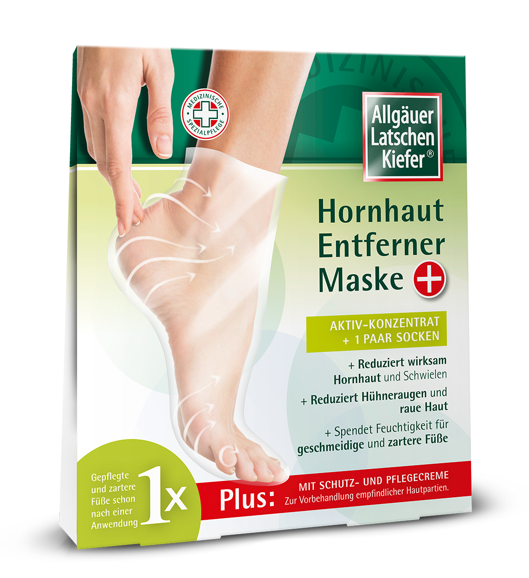 Allgäuer Latschenkiefer® Hornhaut Entferner Maske