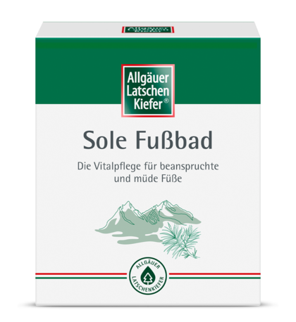 Allgäuer Latschenkiefer Sole Fußbad