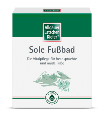 Allgäuer Latschenkiefer Sole Fußbad