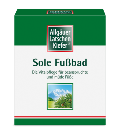 Allgäuer Latschenkiefer Sole Fußbad